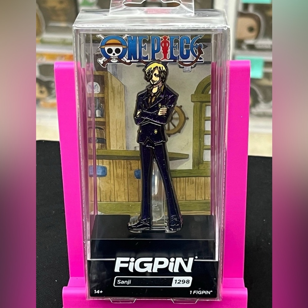 FiGPiN #1298 One Piece - Sanji (GLITTER)